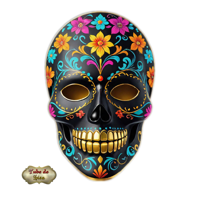 Halloween sugar skull 5