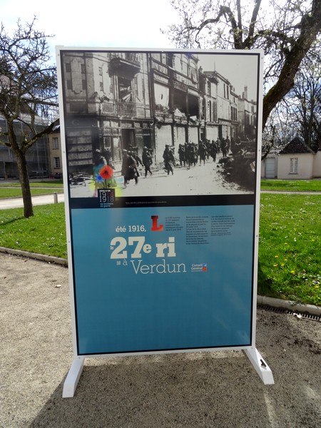 La Grande Guerre évoquée dans la cour du Musée du Pays Châtillonnais-Trésor de Vix
