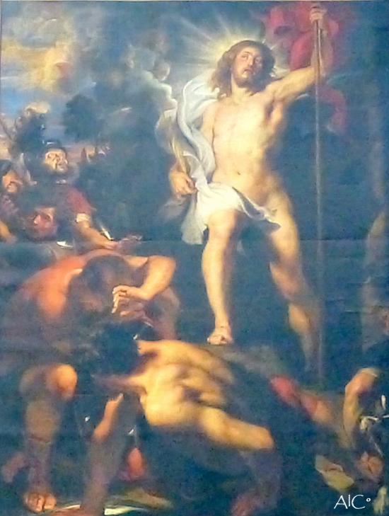 La Résurrection - Pierre-Paul Rubens - cathédrale d'Anvers