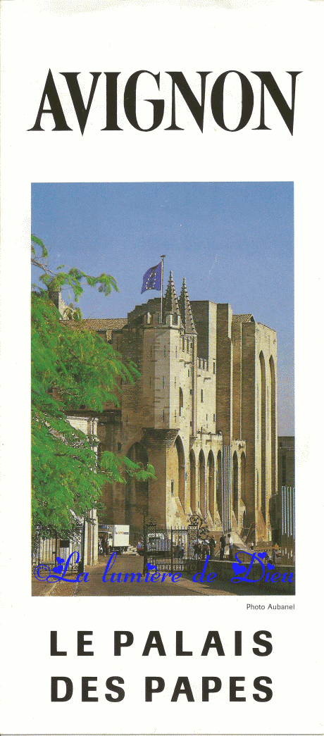 Le palais des papes d'Avignon