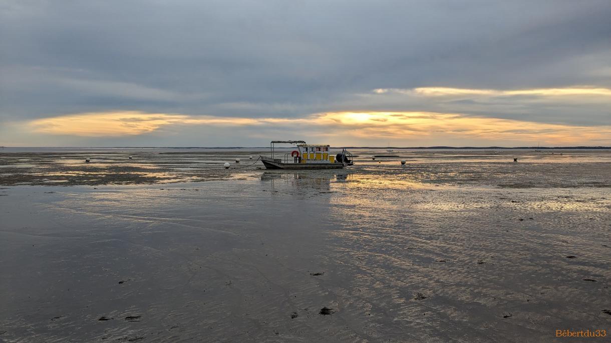 coucher de soleil à ...