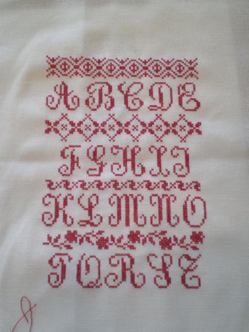 SAL Sampler maison grille 7/12