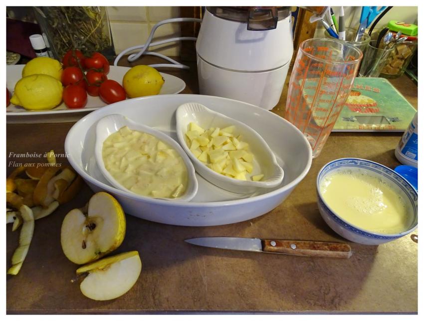 Flan aux pommes