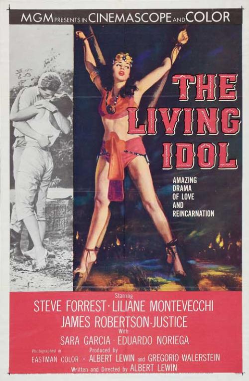 THE LIVING IDOL  BOX OFFICE USA 1957