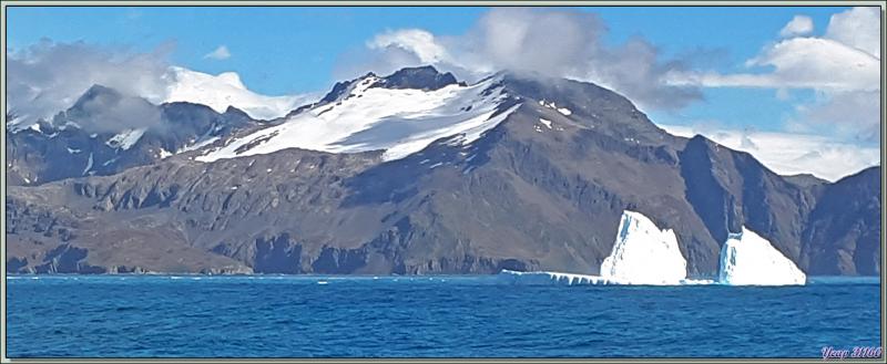 Les passagers remontés à bord, les Zodiacs remisés sur le pont supérieur, nous naviguons vers Grytviken - Géorgie du Sud