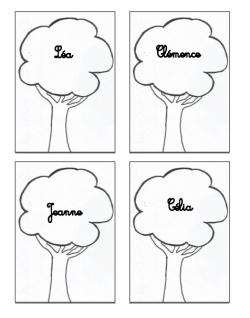 Les arbres-prénoms