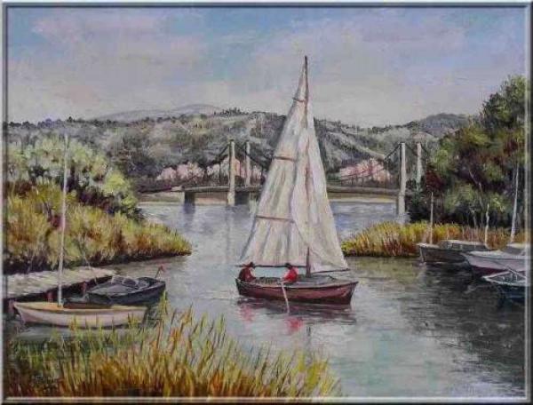Peinture de : Michel Bendon