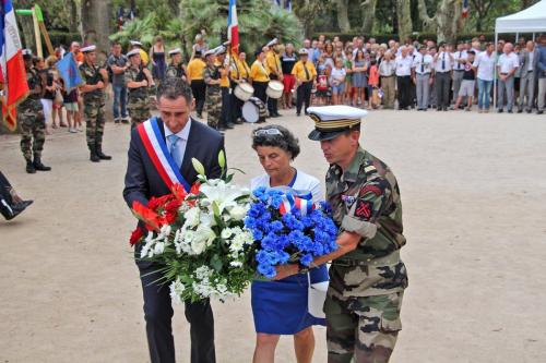 * Fondation France libre Délégation du Var - Cérémonie du 75ème Anniversaire de la Libération du Pradet 