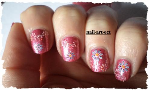 stickers fleurs sur shrimp cocktail 