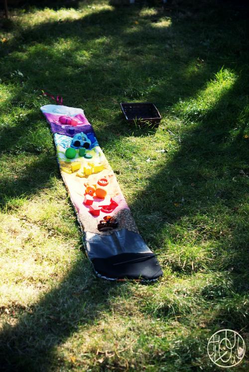 DIY - Tuto : Le tapis des couleurs