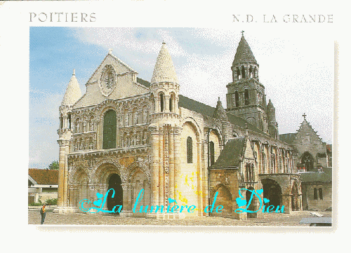 Poitiers, église Notre-Dame la grande