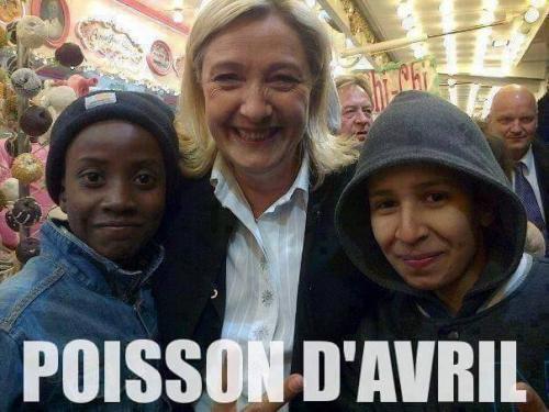 Marine Le Pen aime le beur !!!