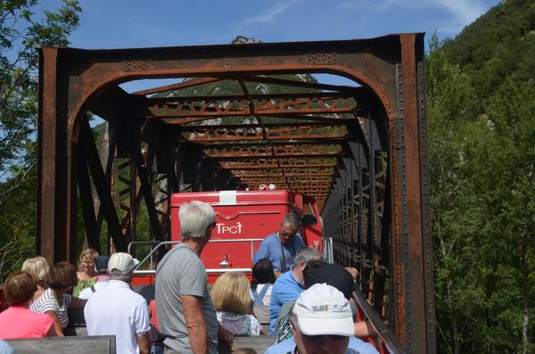 La Coudalère : le train rouge