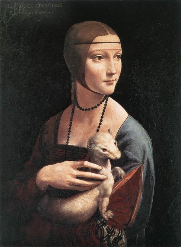 Un Léonard de Vinci : la Dame à l'hermine