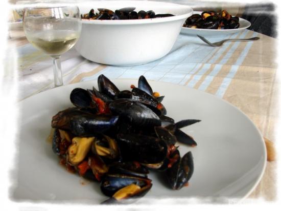 Recette Moules à l'Italienne