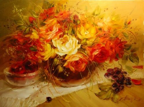 Peinture de :Anna Homchick