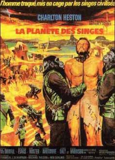 LA PLANETE DES SINGES AFFICHE FRANCE 1968