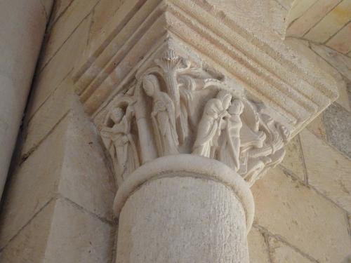 L'église de Gargilesse, les chapiteaux