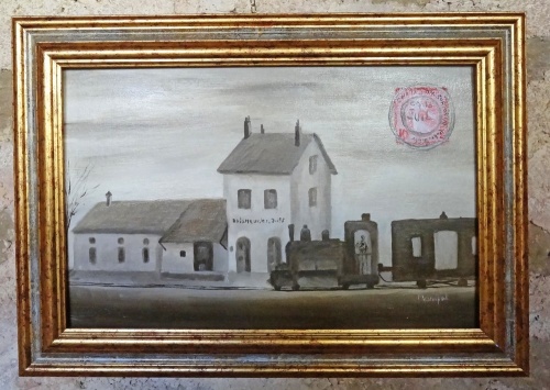 Le "tacot" , vu par les peintres de la Section Peinture des Amis du Châtillonnais...