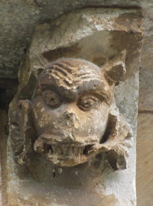 L'église de Gargilesse, les chapiteaux