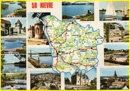 ⊱♥⊱╮ღ꧁ Aujourd'hui  58 La Nièvre   ꧂ღ╭⊱♥≺