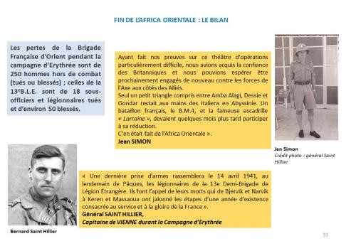 80e Anniversaire de la Campagne d'Erythrée (février-avril1941) - dernier épisode 7 : Et Massoua fut libéré !