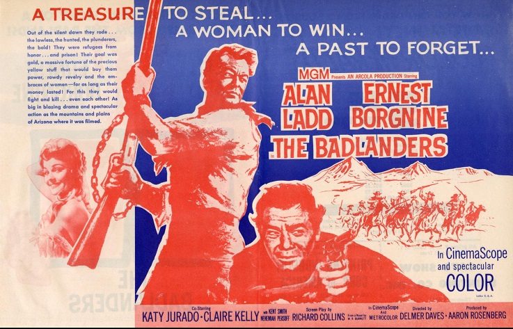 THE BADLANDERS BOX OFFICE USA 1958