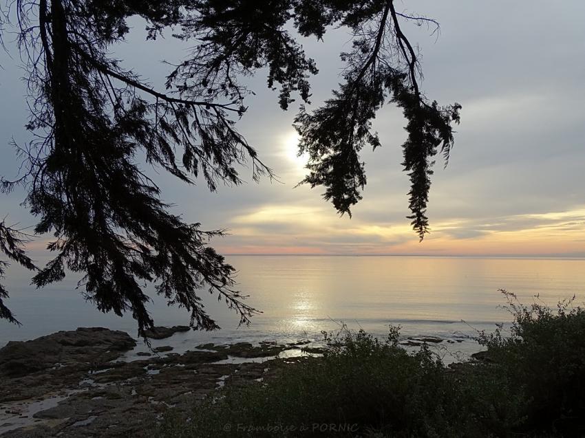 Pornic, coucher de soleil du 7 décembre 2016