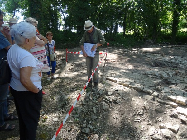 Visite des nouvelles fouilles d'Alesia avec la Société Archéologique et Historique du Pays Châtillonnais (SAHC)