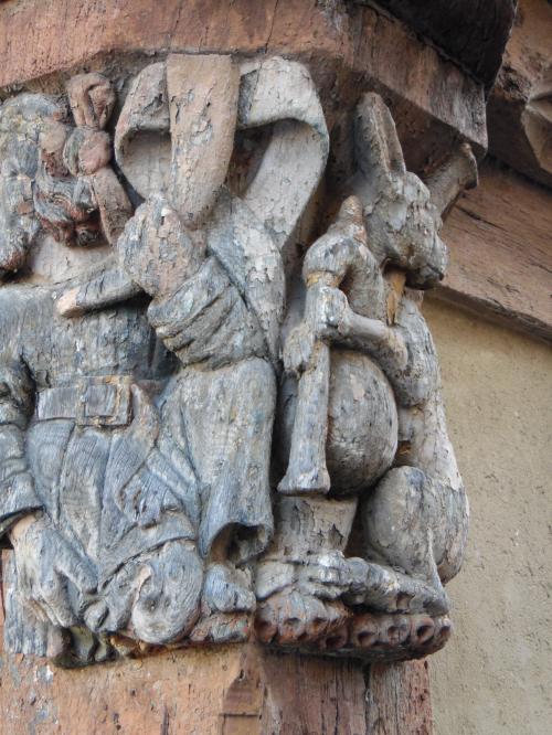 -Maison dite de "la truie qui file" (Malestroit) XVème siècle