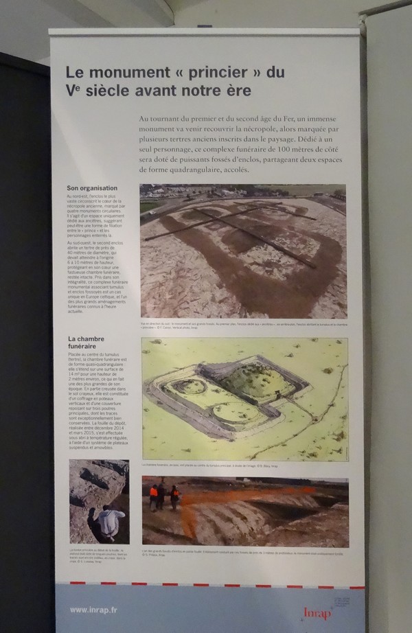 Prince de Lavau, Princesse de Vix...souvenirs d'une superbe exposition au Musée du Pays Châtillonnais-Trésor de Vix