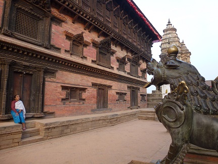 Bhaktapur, le palais aux 55 fenêtres