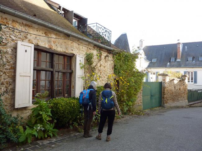Randonnée autour de Saint-Rémy-lès-Chevreuse avec Jacqueline