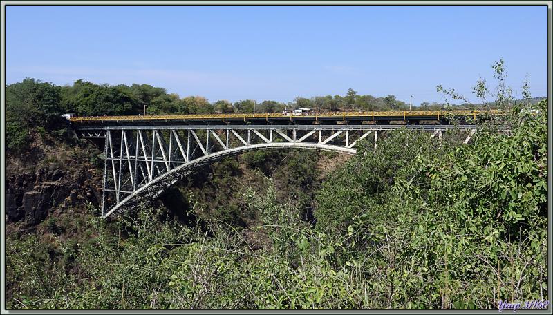 Victoria Falls Bridge ou Zambezi Bridge - Zimbabwe et Zambie