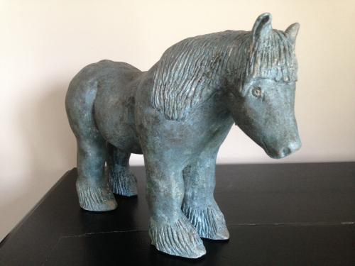 MON CHEVAL BLEU