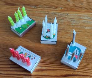 Mini couronne de l'Avent