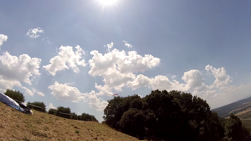 La course avec le vent