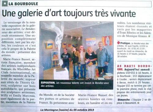 EXPOSITION D'E. ET W. MARCEAU