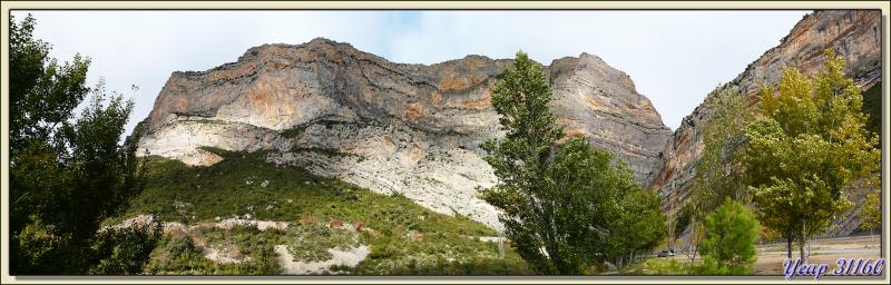 A la sortie des Congost (gorges) de Terradets - Pallars Jussà - Catalogne - Espagne