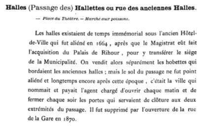Passage des halles (A.Bertrand, Rues de Lille, 1880)(GoogleBooks)