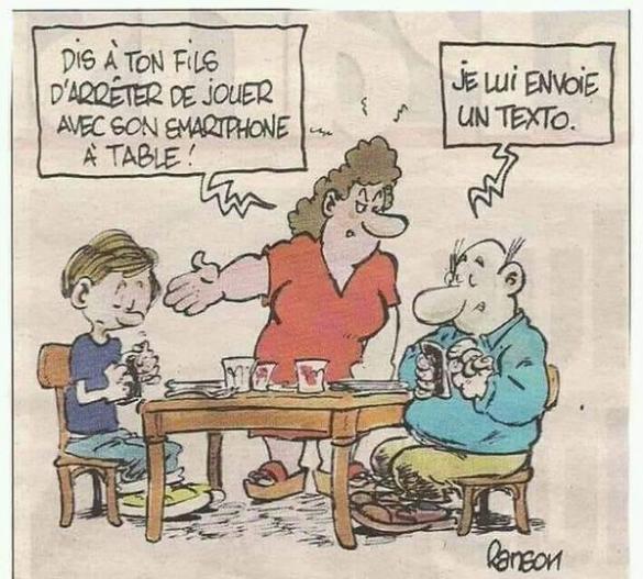 Les humoristes se moquent de l'addiction à Internet...