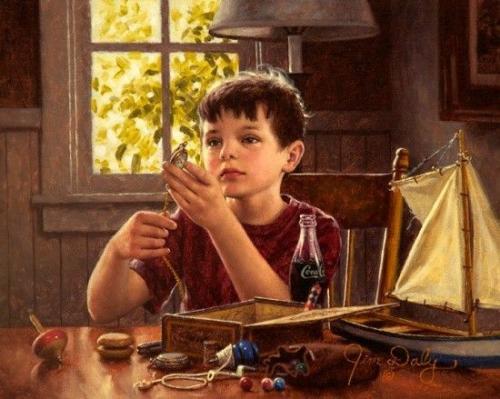 Jeux d'enfants d'avant