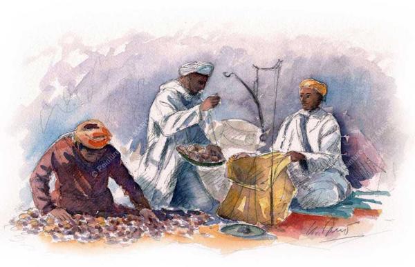 Aquarelles d'Alain Marc