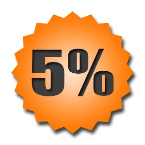 5%