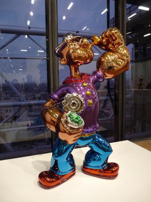 Niki de Saint-Phalle, Jeff Koons et David Altmejd