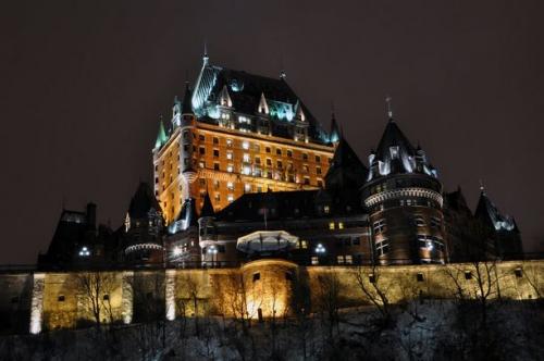 Château Frontenac de nuit
