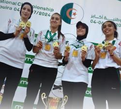 MEKKAOUI Karima MCA Kumité Cahmpion d'Algérie