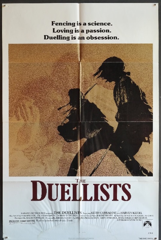 THE DUELLISTS BOX OFFICE USA 1978
