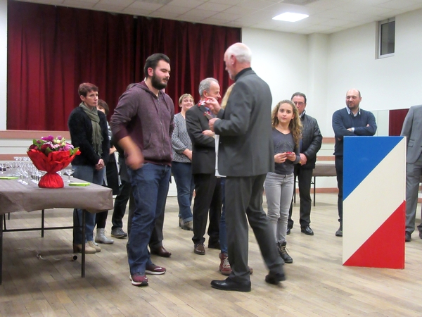 Les vœux pour 2019 de Francis Castella, Maire de Sainte-Colombe -sur-Seine