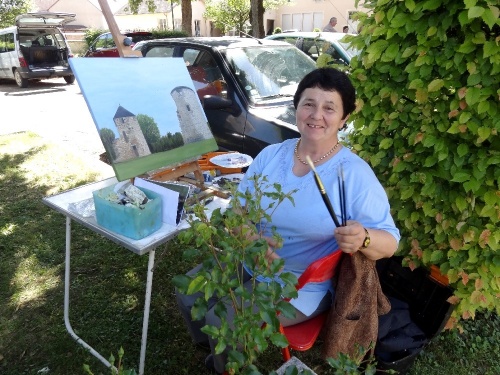 les peintres à Villaines